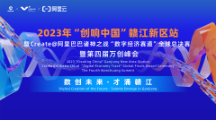<b>众星齐聚共话数字经济，2023“创响中国”赣江新区站“数字经济赛道”全球总</b>